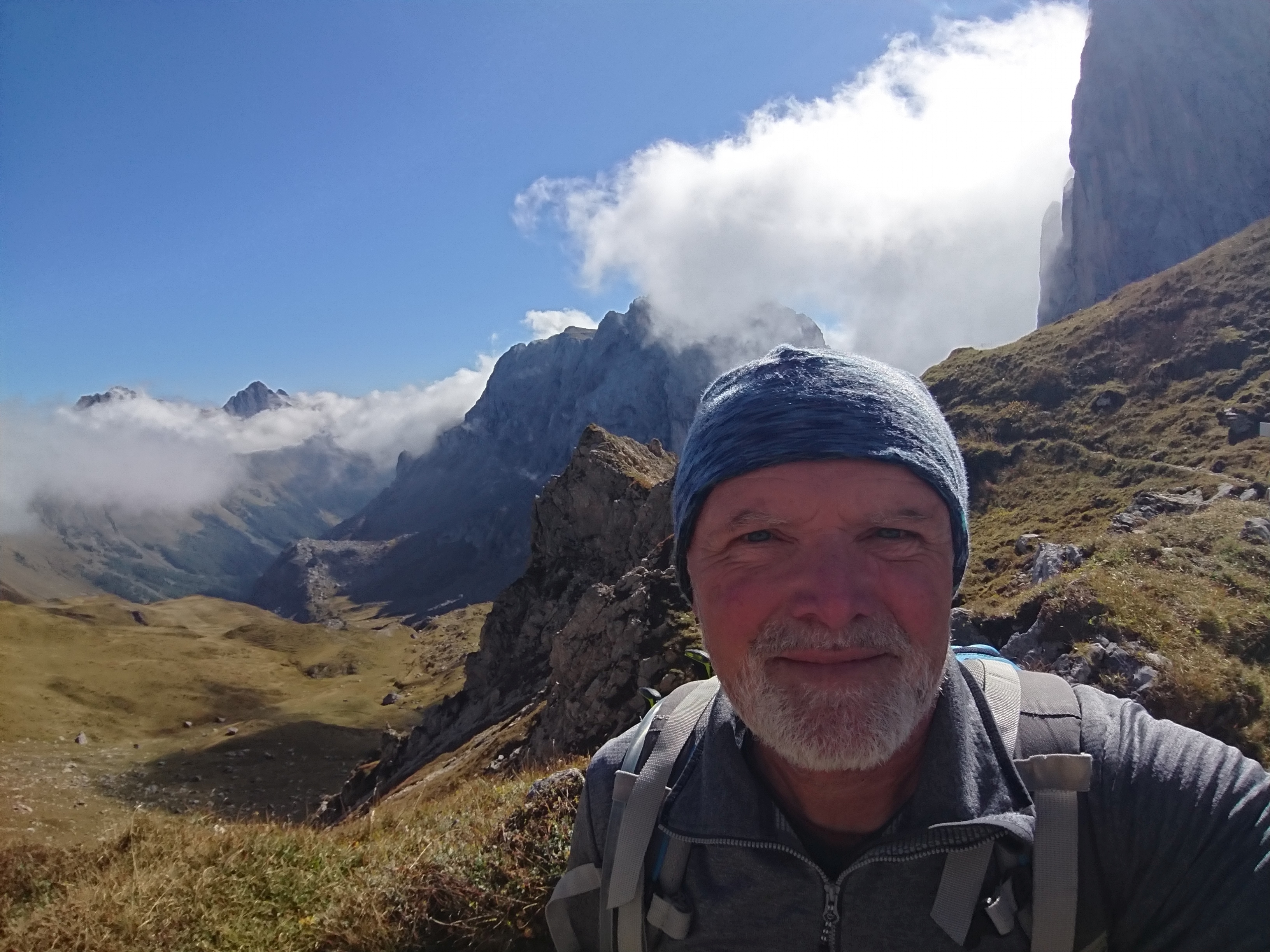 Selfie vor Österreich